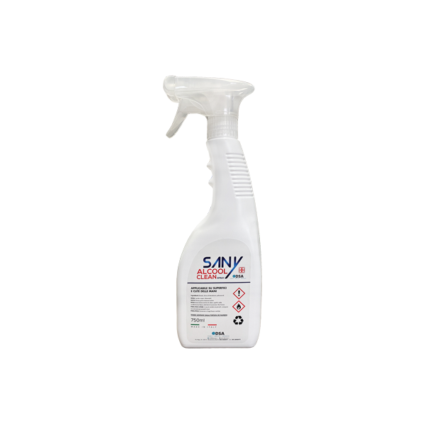 SANY ALCOOL CLEAN 750 ML