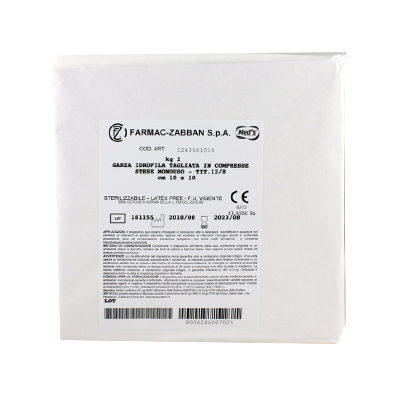 GARZA IDROFILA IN COTONE...